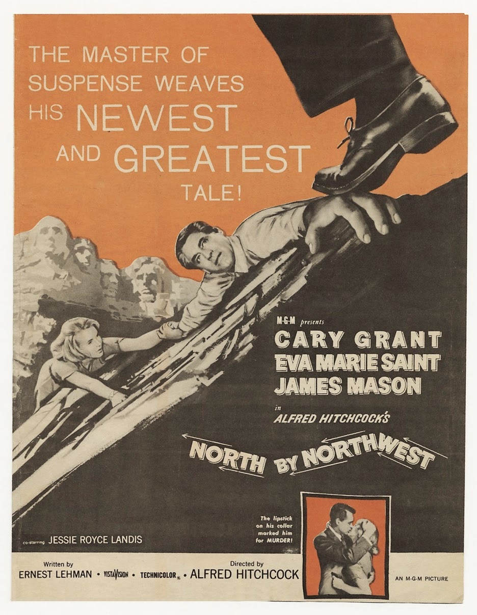 Eva Marie Saint, Cary Grant, Alfred Hitchcock,